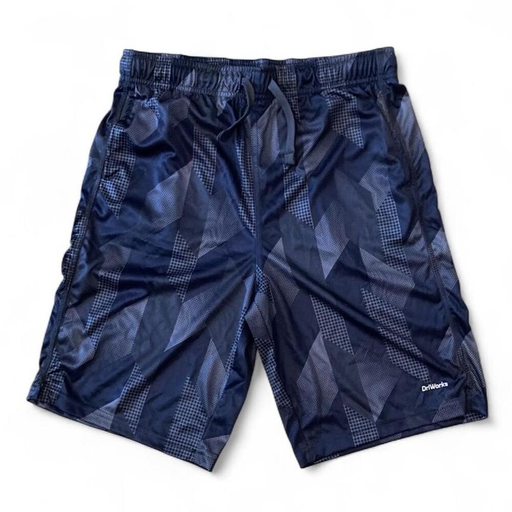 Athletic-works kids black, gray, and Blue Shorts